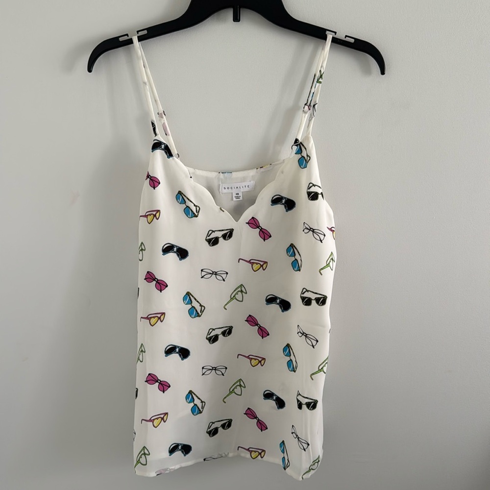 Socialite Sunglasses Tank Top